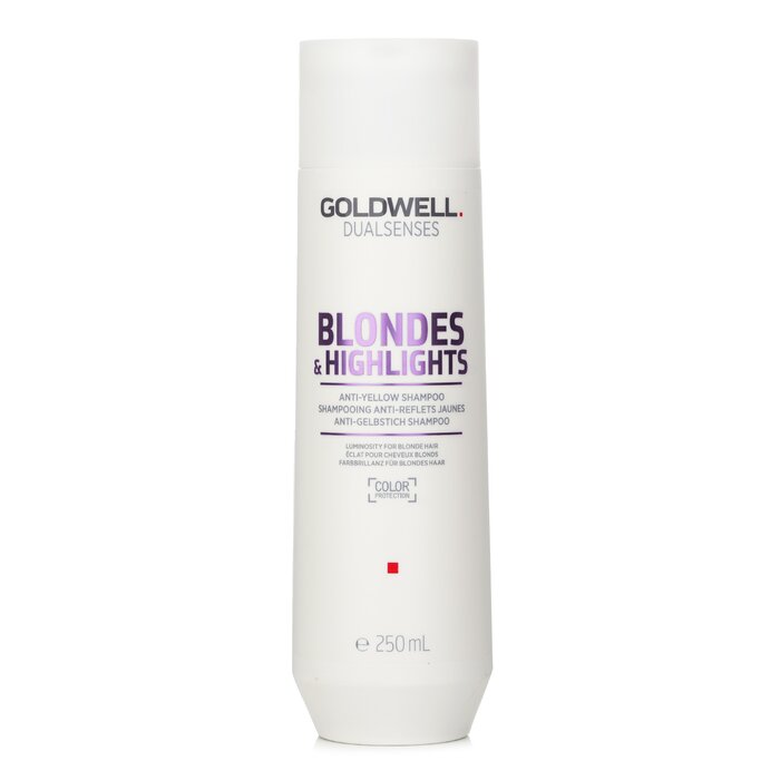 Goldwell Dual Senses Blondes & Highlights Anti-Yellow Shampoo (Luminosity For Blonde Hair) 250ml/8.4ozProduct Thumbnail