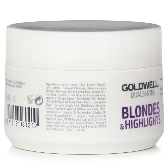 Goldwell علاج 60 ثانية Dual Senses Blondes & Highlights (لمعان للشعر الأشقر) 200ml/6.8ozProduct Thumbnail