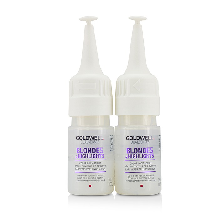 Goldwell Dual Senses Blondes & Highlights Color Lock Serum (Luminosity For Blonde Hair) 12x18ml/0.6ozProduct Thumbnail