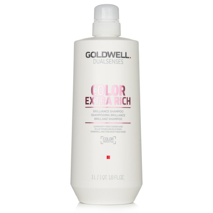 Goldwell Dual Senses Color Extra Rich Brilliance Shampoo (Luminosity For Coarse Hair) 1000ml/33.8ozProduct Thumbnail
