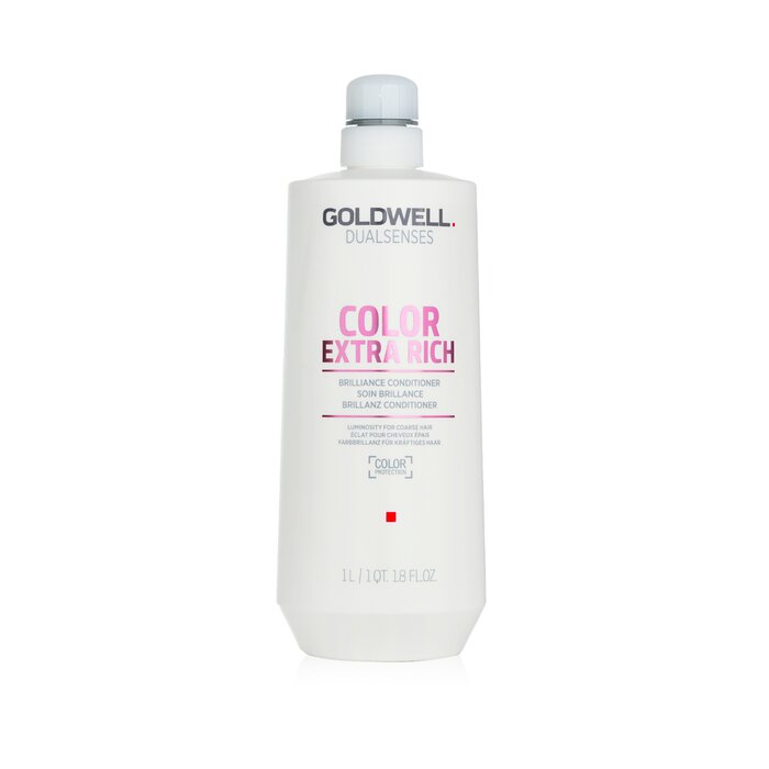 Goldwell Dual Senses Color Extra Rich Brilliance Conditioner (Luminosity For Coarse Hair) מרכך עבור שיער עבה וגס 1000ml/33.8ozProduct Thumbnail
