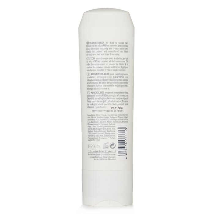 Goldwell Dual Senses Color Extra Rich Brilliance Conditioner (Luminosity For Coarse Hair) 200ml/6.8ozProduct Thumbnail
