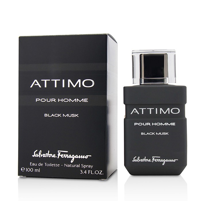 Salvatore Ferragamo Attimo Black Musk Eau De Toilette Phun 100ml/3.4ozProduct Thumbnail