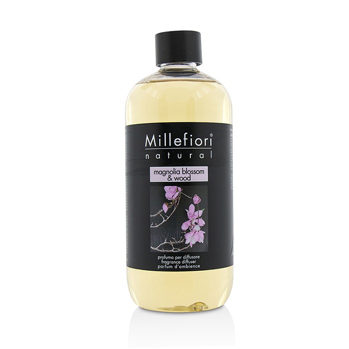 Millefiori معطر جو طبيعي (عبوة احتياطية) - زهر المغنوليا والخشب 500ml/16.9ozProduct Thumbnail