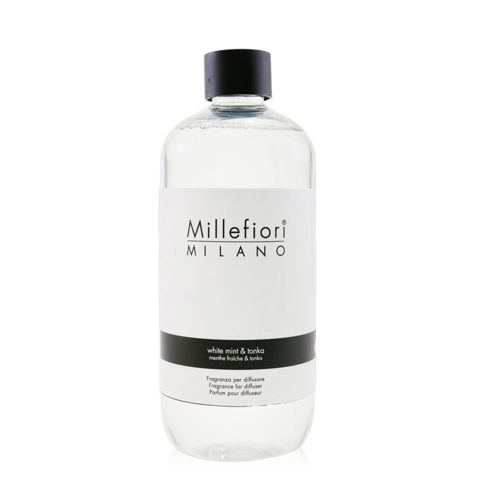 Millefiori Natural Fragrance Diffuser מילוי למפיץ ריח - White Mint & Tonka 500ml/16.9ozProduct Thumbnail