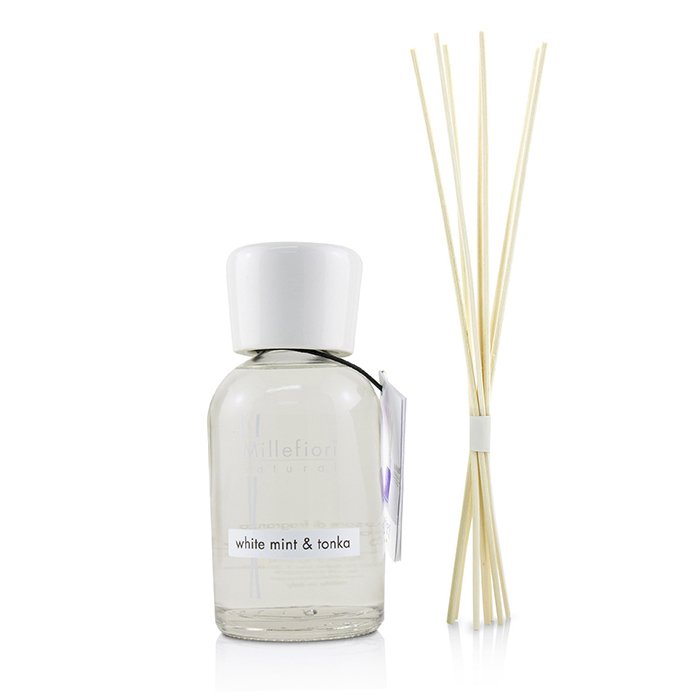 Millefiori Natural Fragrance Huonetuoksu - White Mint & Tonka 250ml/8.45ozProduct Thumbnail