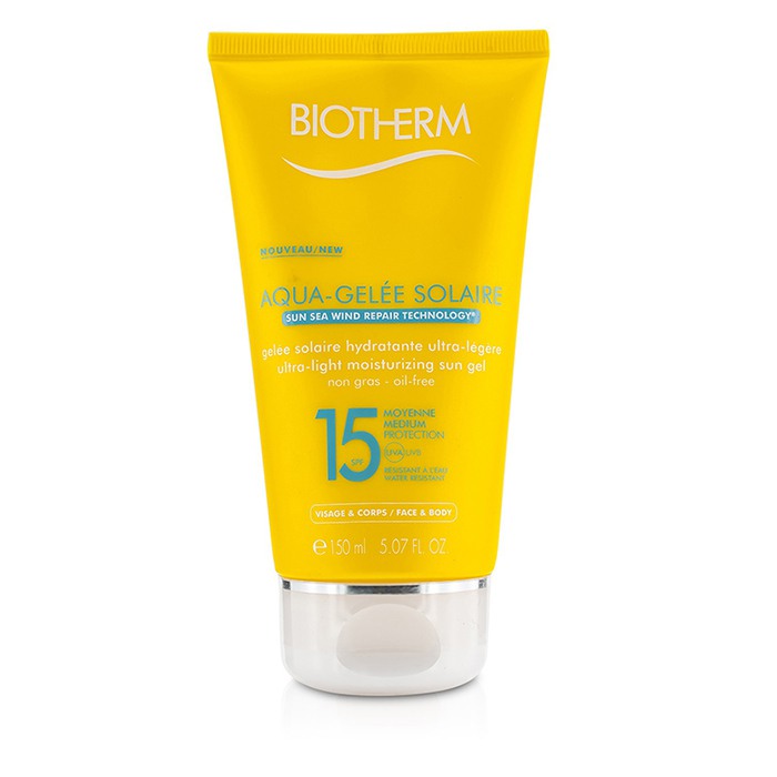 Biotherm Gel Solar Humectante Ultra Ligero SPF15 (Aquagelee) 150ml/5.07ozProduct Thumbnail