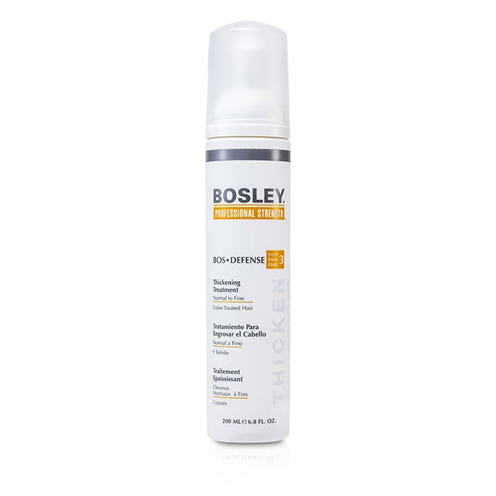 Bosley Professional Strength Bos Defense Θεραπεία Πύκνωσης (Για Κανονικό με Λεπτά Βαμμένα Μαλλιά) 200ml/6.8ozProduct Thumbnail