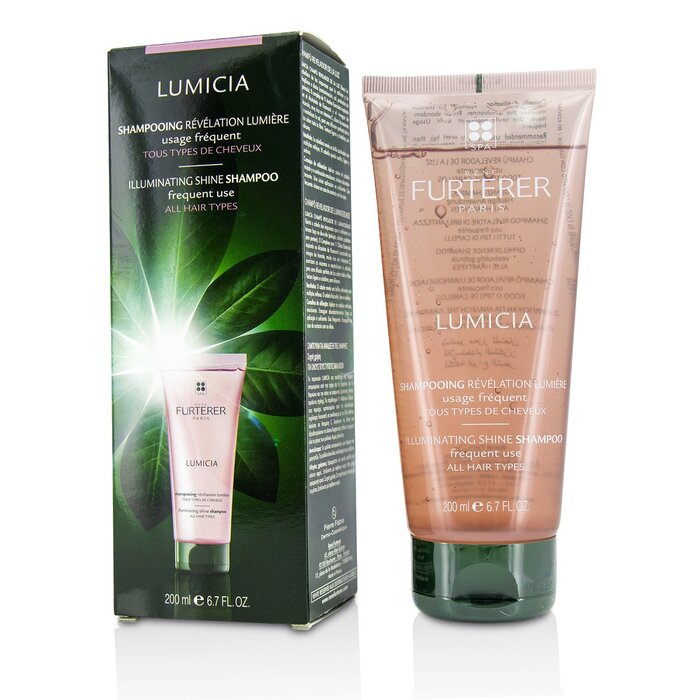 Rene Furterer Lumicia Illuminating Shine Shampoo (Frequent Use , All Hair Types) שמפו עבור כל סוגי השיער לשימוש תדיר 200ml/6.7ozProduct Thumbnail
