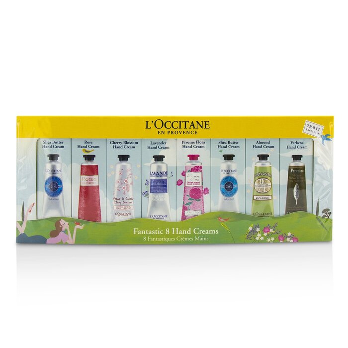 L'Occitane Fantastic 8 Hand Creams Set סט קרם ידיים 8x30ml/1ozProduct Thumbnail