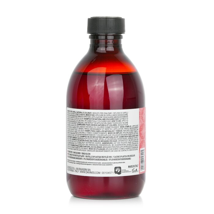 Davines 特芬莉(達芬尼斯) 色彩鍊金師系列 鍊金莓紅洗髮露(紅色調、紫紅色調之髮色適用) Alchemic Shampoo 280ml/9.46ozProduct Thumbnail