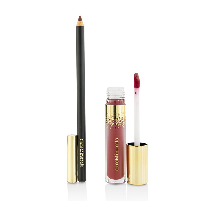 BareMinerals Paint The Town Lip Set סט לשפתיים 2pcsProduct Thumbnail