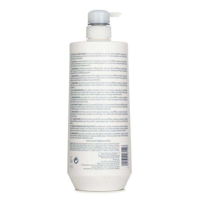 Goldwell Dual Senses Ultra Volume Bodifying Conditioner (Volume For Fine Hair) 1000ml/33.8ozProduct Thumbnail
