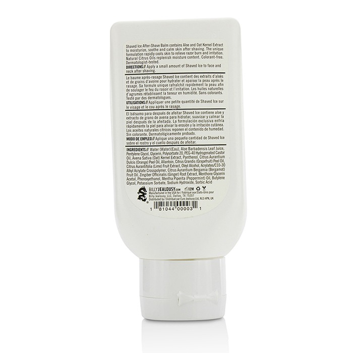 Billy Jealousy Signature Shaved Ice Cooling After-Shave Lotion אפטרשייב 88ml/3ozProduct Thumbnail
