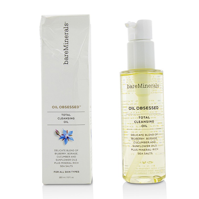 BareMinerals Oil Obsessed Total Cleansing Oil (Box Slightly Damaged) 180ml/6ozProduct Thumbnail