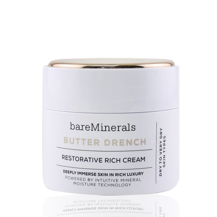 BareMinerals Butter Drench Restorative Rich Cream - Dry To Very Dry Skin Types (Unboxed) 50g/1.7ozProduct Thumbnail