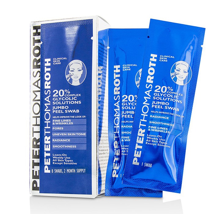 Peter Thomas Roth مقشر Glycolic Solutions 20% Complex Jumbo 8swabsProduct Thumbnail