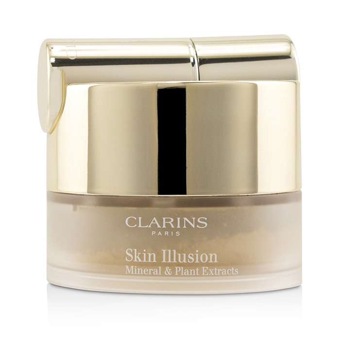 Clarins بودرة أساس حرة بمستخلصات النبات والمعادن Skin Illusion (مع فرشاة) (علبة جديدة) 13g/0.4ozProduct Thumbnail