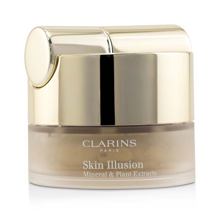 Clarins بودرة أساس حرة بمستخلصات النبات والمعادن Skin Illusion (مع فرشاة) (علبة جديدة) 13g/0.4ozProduct Thumbnail