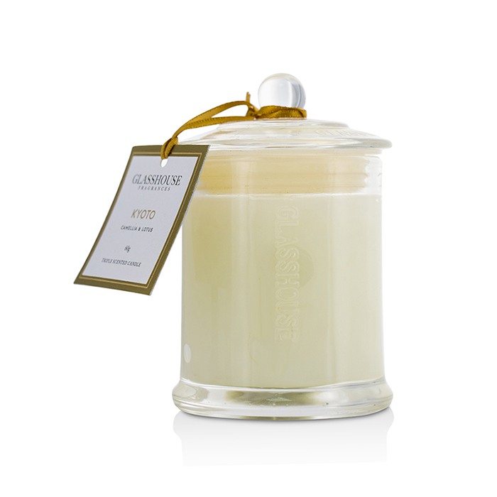 Glasshouse Wkład do dyfuzora zapachowego Triple Scented Candle - Kyoto (Camellia & Lotus) 60gProduct Thumbnail