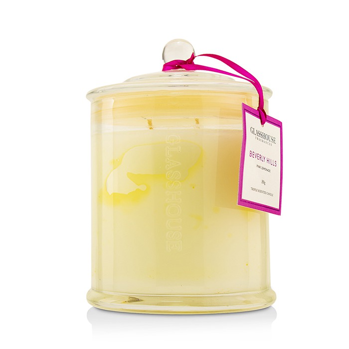 Glasshouse Triple Vela Perfumada - Beverly Hills (Pink Lemonade) 350gProduct Thumbnail
