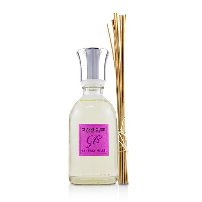 Glasshouse 玻璃屋 比佛利山莊 香氛擴香竹Triple Strength Fragrance Diffuser - Beverly Hills(粉紅檸檬水) 250ml/8.45ozProduct Thumbnail