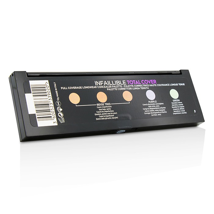 L'Oreal 萊雅 五色遮瑕盤Infaillible Total Cover Concealer Palette 10g/0.33ozProduct Thumbnail