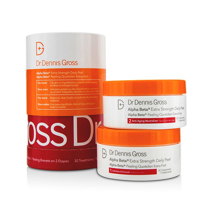 Dr Dennis Gross Alpha Beta Extra Strength Peel Diario - Jar 30 TreatmentsProduct Thumbnail