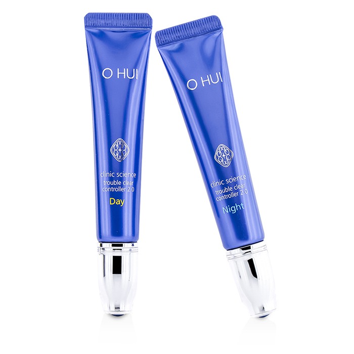 O Hui Clinic Science Trouble Clear Controller 2.0: Day Product + Night Product - For Oily/ Sensitive Skin (Exp. Date: 04/2018) 15ml+15mlProduct Thumbnail