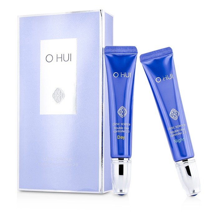 O Hui Clinic Science Trouble Clear Controller 2.0: Day Product + Night Product - For Oily/ Sensitive Skin (Exp. Date: 04/2018) 15ml+15mlProduct Thumbnail