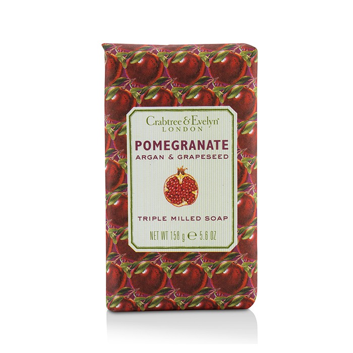 Crabtree & Evelyn Pomegranate, Argan & Grapeseed Triple Milled Soap 158g/5.6ozProduct Thumbnail