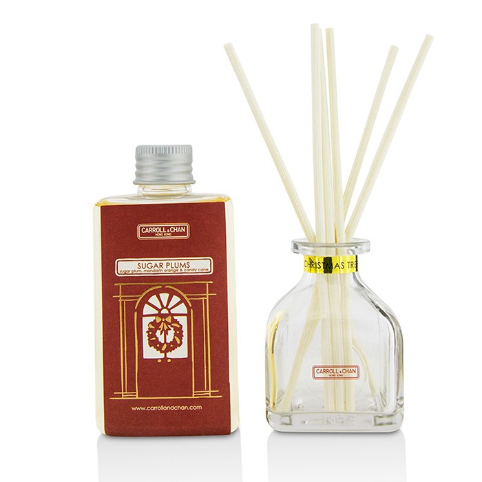 キャンドル・カンパニー The Candle Company Reed Diffuser - Sugar Plums (Sugar Plum, Mandarin Orange & Candy Cane) 100ml/3.38ozProduct Thumbnail