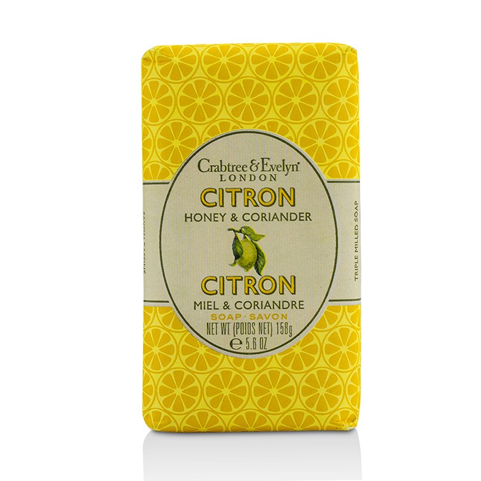 瑰珀翠  Crabtree & Evelyn Citron, Honey & Coriander Triple Milled Soap 158g/5.57ozProduct Thumbnail