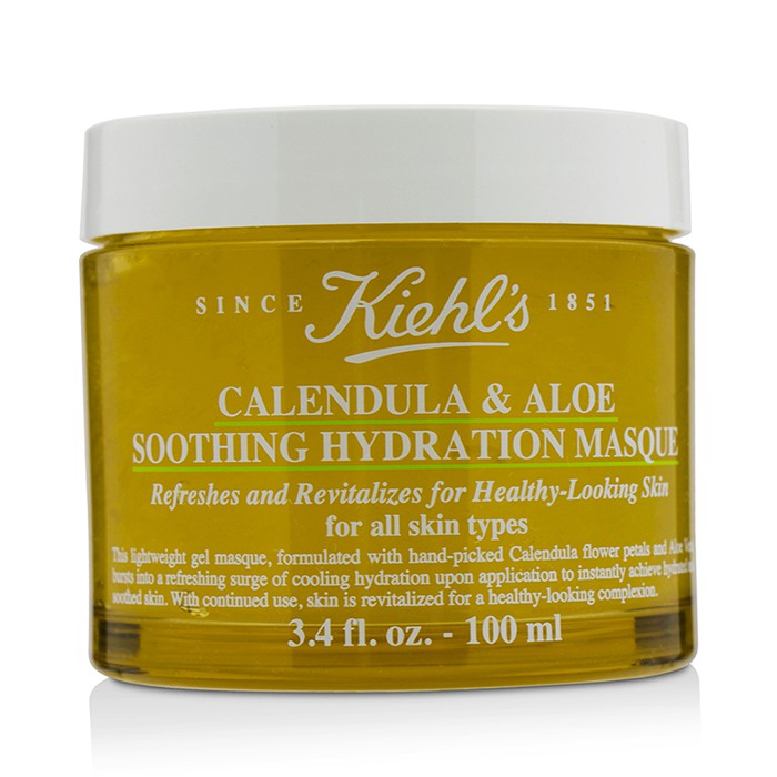 Kiehl's Calendula & Aloe Soothing Hydration Masque - Til alle hudtyper 100ml/3.4ozProduct Thumbnail