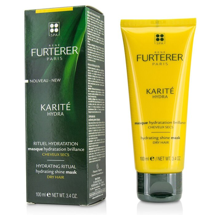 Rene Furterer Karite Hydra Hydrating Ritual Hydrating Shine Mask (Dry Hair) מסכה מקנה ברק עבור שיער יבש 100ml/3.4ozProduct Thumbnail