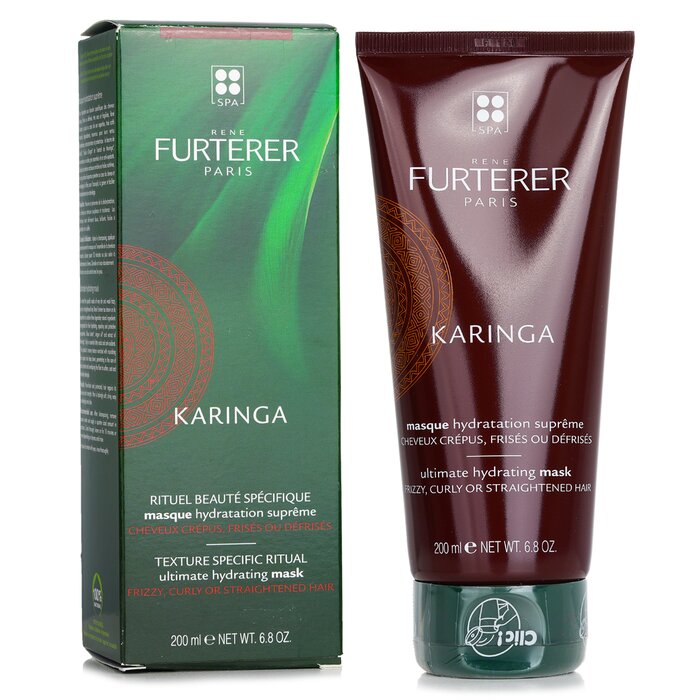 Rene Furterer Karinga Texture Specific Ritual Ultimate Hydrating Mask (Frizzy, Curly or Straightened Hair) מסכה מעשירה בלחות 200ml/6.8ozProduct Thumbnail