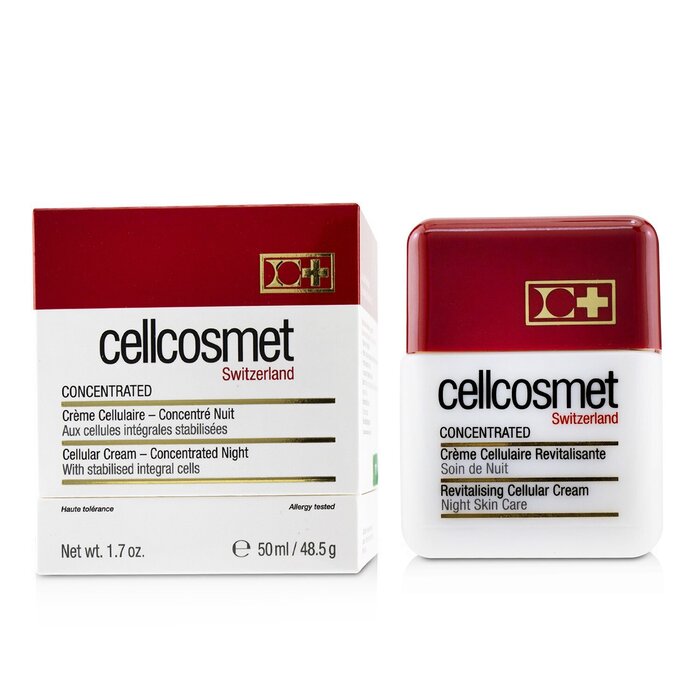 Cellcosmet & Cellmen Cellcosmet Concentrated Cellular Night Cream Treatment - Yövoidehoito 50ml/1.7ozProduct Thumbnail