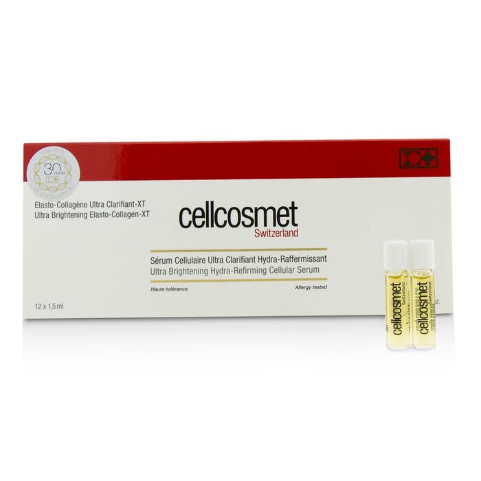 Cellcosmet & Cellmen Cellcosmet Ultra Brightening Elasto-Collagen-XT (Осветляющая Укрепляющая Клеточная Сыворотка) 12x1.5ml/0.05ozProduct Thumbnail