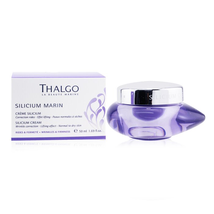 Thalgo Silicium Marin Silicium Cream Wrinkle Correction - Lifting Effect (Normal to Dry Skin) - קרם נגד קמטים עבור עור רגיל עד יבש 50ml/1.69ozProduct Thumbnail