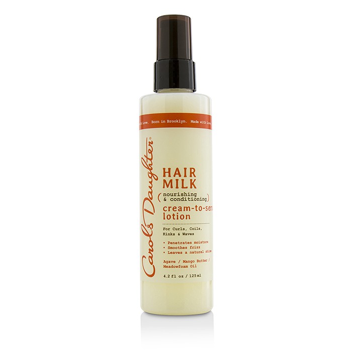 Carol's Daughter Hair Milk Nourishing & Conditioning Cream-To-Serum Lotion (For Curls, Coils, Kinks & Waves) 125ml/4.2ozProduct Thumbnail