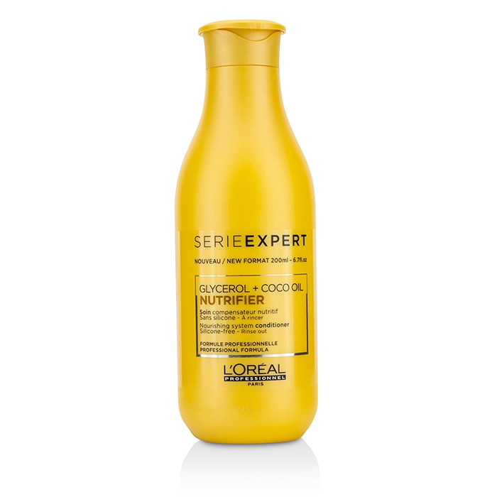L'Oreal Professionnel Serie Expert - Nutrifier Glycerol + Coco Oil Nourishing System Silicone-Free Conditioner מרכך נטול סיליקון 200ml/6.7ozProduct Thumbnail