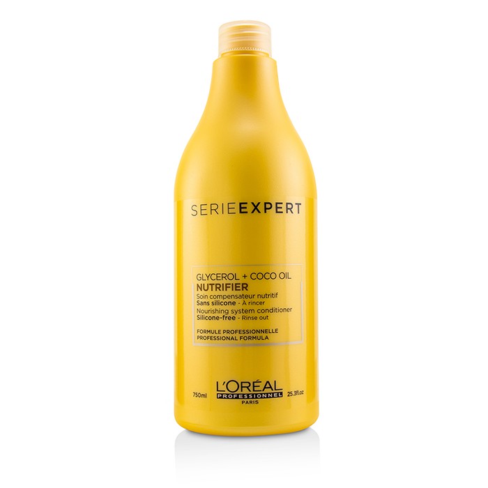 L'Oreal Professionnel Serie Expert - Nutrifier Glycerol + Coco Oil Nourishing System Silicone-Free Conditioner - Rinse Out 750ml/25.3ozProduct Thumbnail