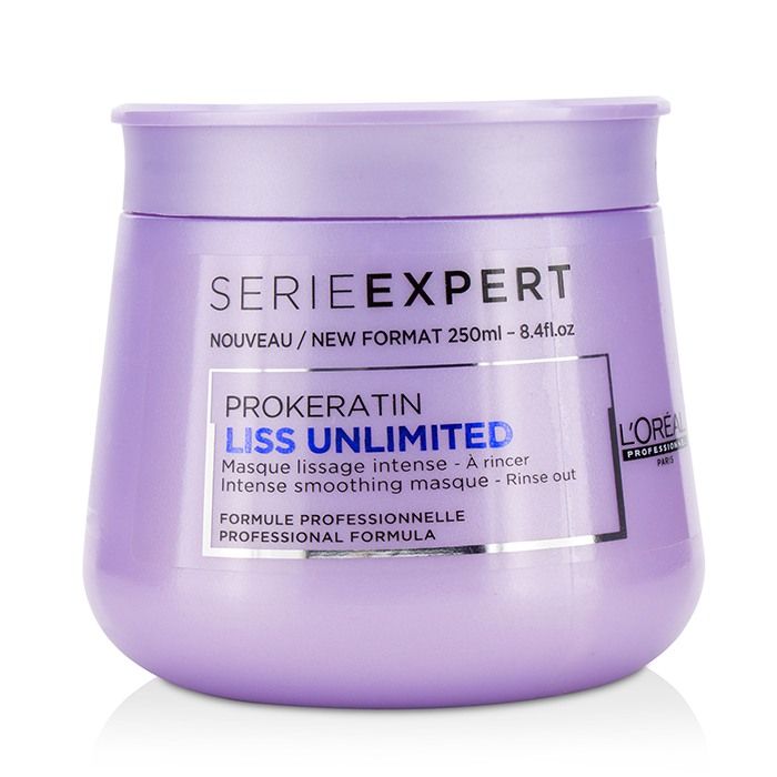 L'Oreal 萊雅 Professionnel Serie Expert - Liss Unlimited Prokeratin Intense Smoothing Masque (For Unruly Hair) 250ml/8.4ozProduct Thumbnail