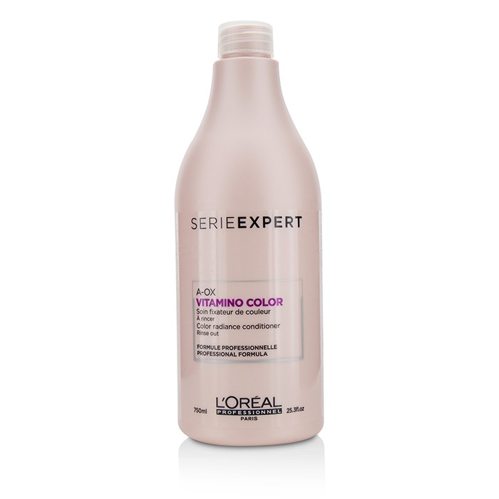 L'Oreal 萊雅 專業護髮專家 - 新絕色漾彩護色潤髮乳Professionnel Serie Expert - Vitamino Color A-OX Color Radiance Conditioner 750ml/25.3ozProduct Thumbnail