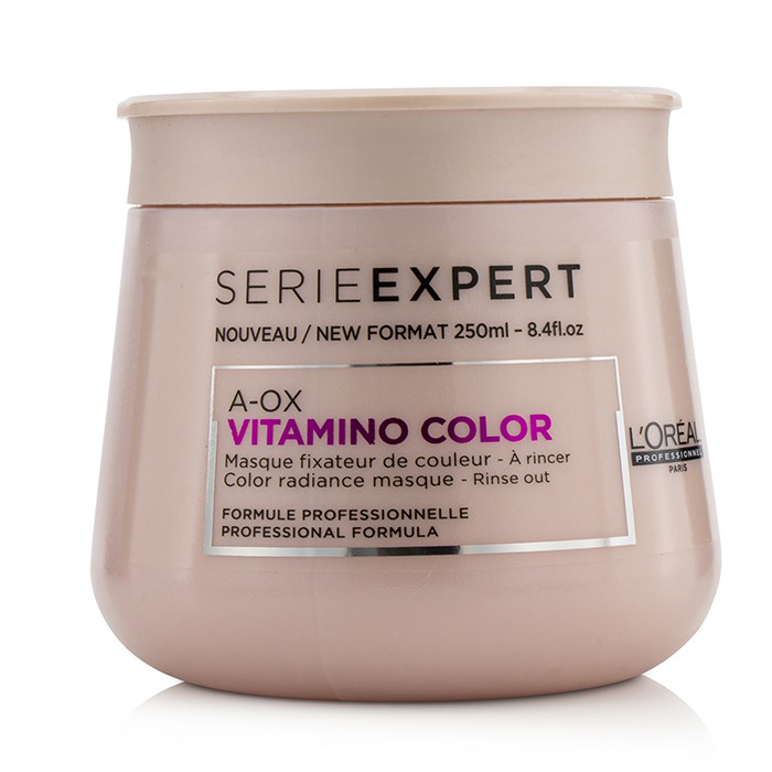 L'Oreal 萊雅 專業護髮專家 - 新絕色漾彩護色髮膜Professionnel Serie Expert - Vitamino Color A-OX Color Radiance Masque 250ml/8.4ozProduct Thumbnail