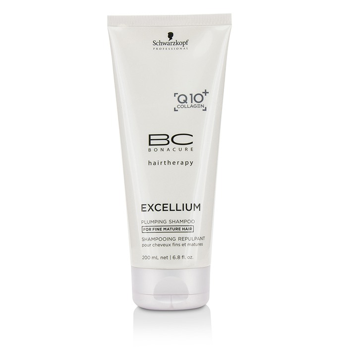 Schwarzkopf 施華蔻 凝時逆齡銀緻豐彈洗髮露(細軟髮質)BC Excellium Q10+ Collagen Plumping Shampoo 200ml/6.8ozProduct Thumbnail