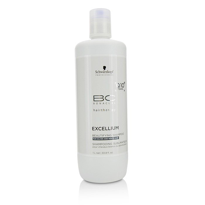 Schwarzkopf BC Excellium Q10+ Pearl Beautifying Shampoo (Til grått og hvitt hår) 1000ml/33.8ozProduct Thumbnail