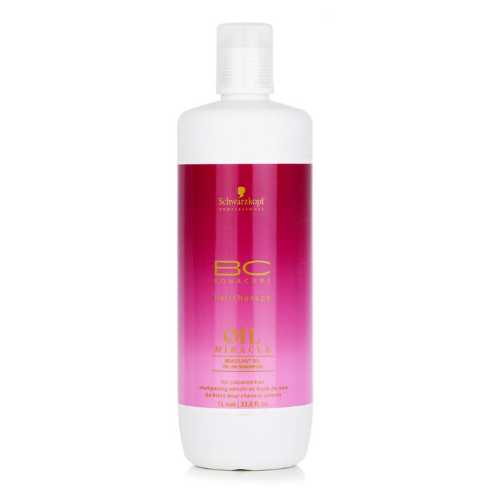 Schwarzkopf BC Oil Miracle Brazilnut Oil Oil-In-Shampoo (For All Hair Types)  1000ml/33.8ozProduct Thumbnail