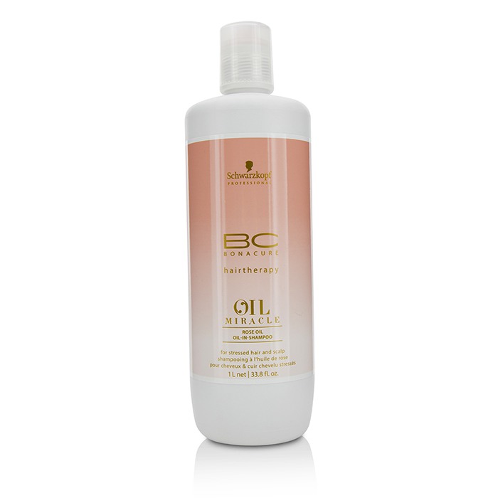 Schwarzkopf 施華蔻 精油奇跡玫瑰護理洗髮露BC Oil Miracle Rose Oil Oil-In-Shampoo(受損頭髮和頭皮) 1000ml/33.8ozProduct Thumbnail