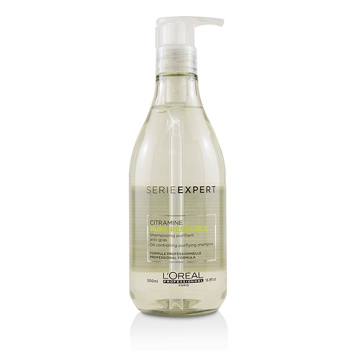 L'Oreal 萊雅 專業護髮專家 - 絲漾博控油洗髮精Professionnel Serie Expert - Pure Resource Citramine Oil Controlling Purifying Shampoo 500ml/16.9ozProduct Thumbnail